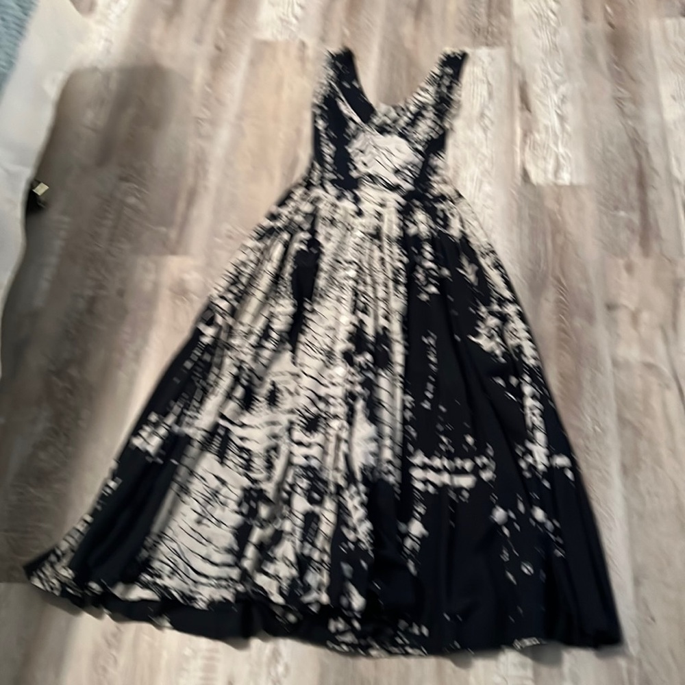 Long cotton dress,